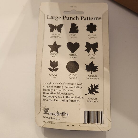 Sea Shell Large Hole Punch Emagination paper Scrapbook Nautical - Picture 6 of 6